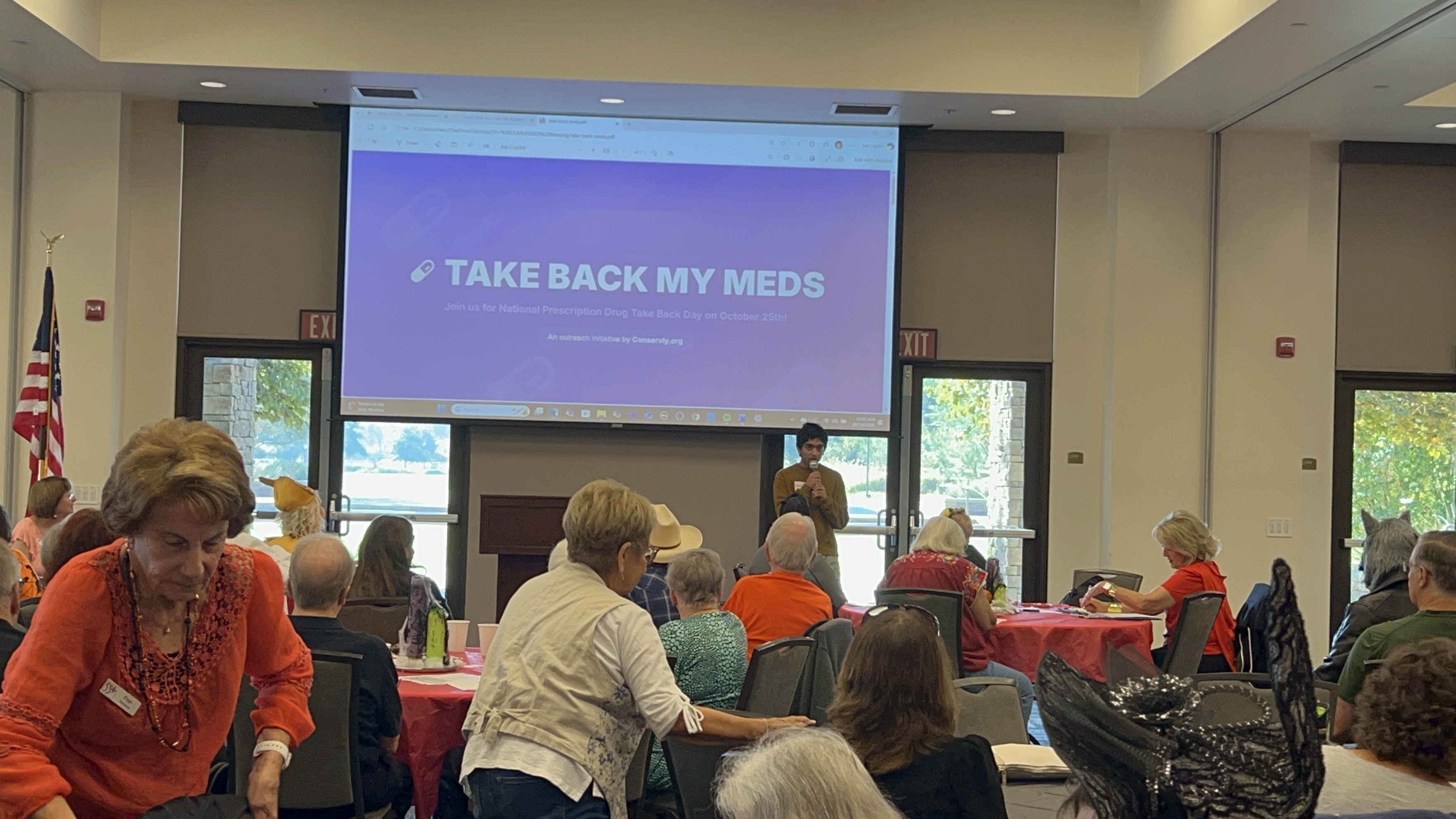 55+ Seniors Club Awareness Event