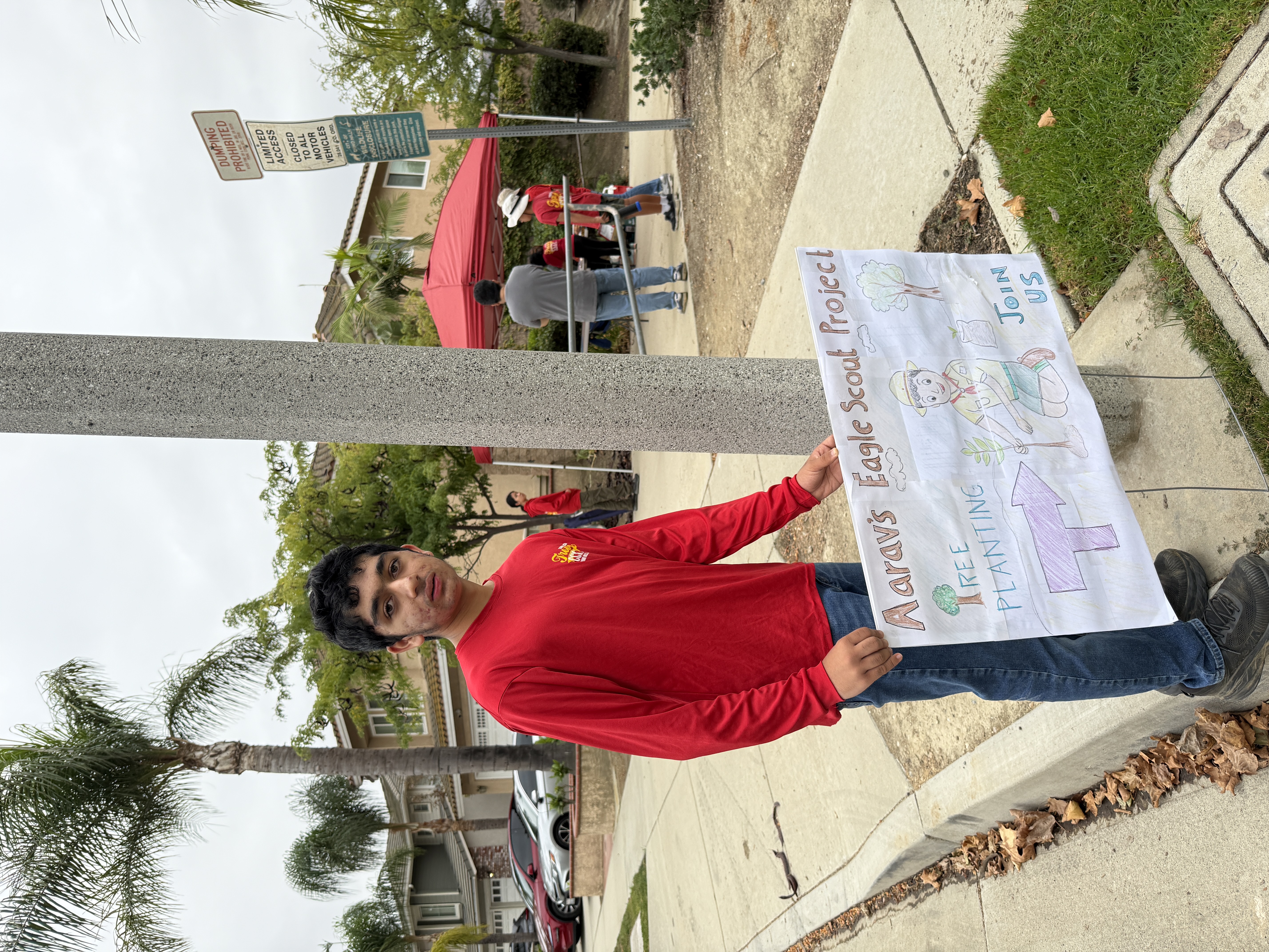 Eagle Scout project board