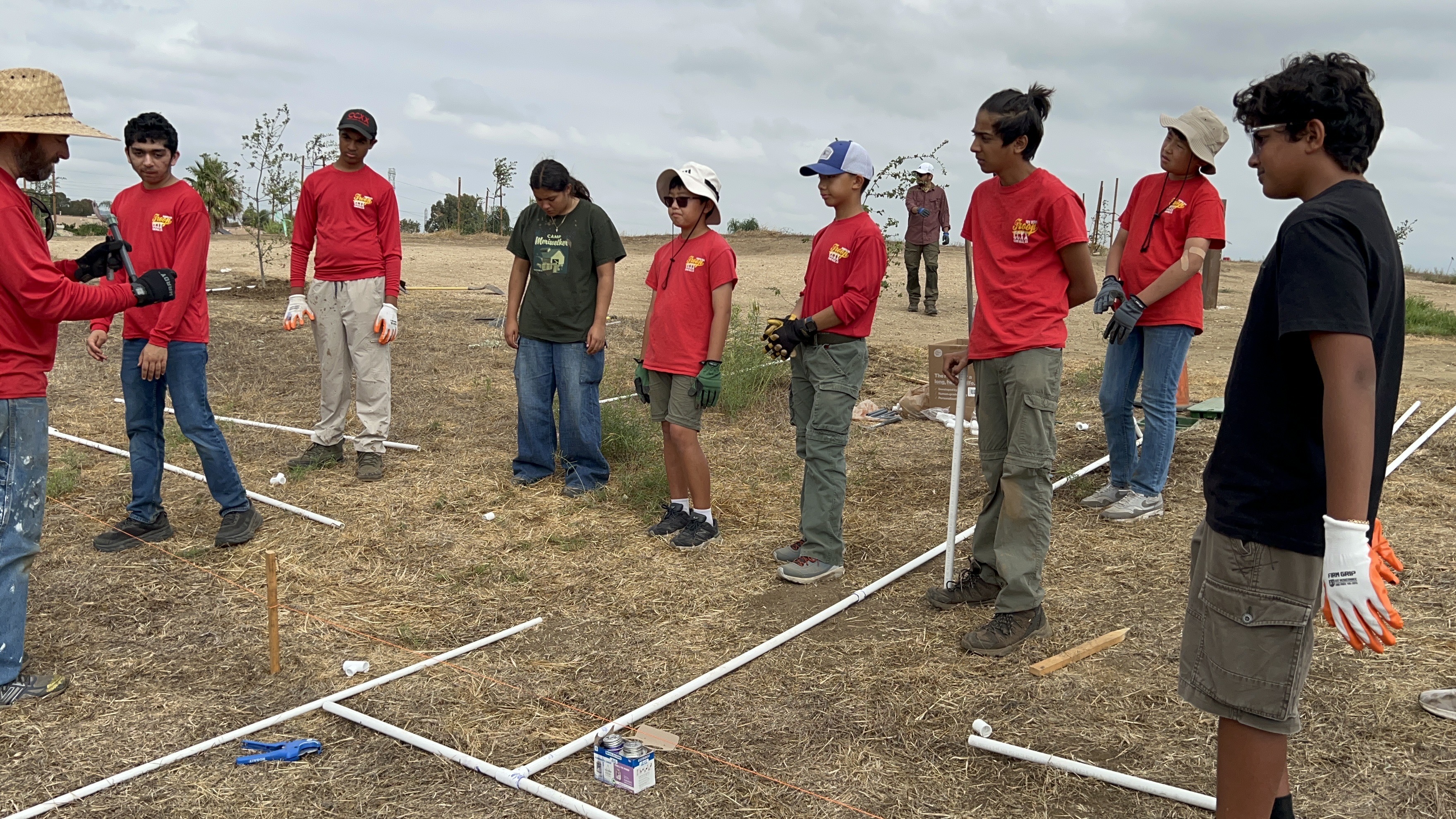 Irrigation system installation